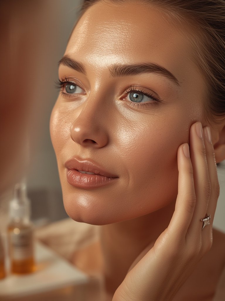 retinol serum in action