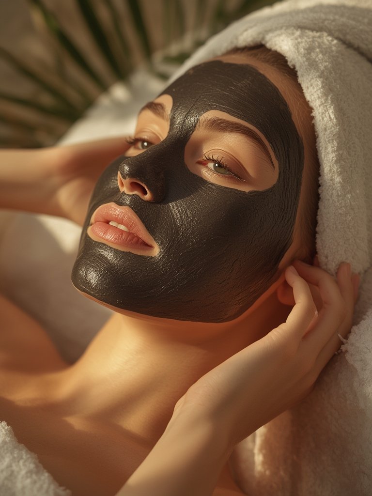 salicylic masque in action