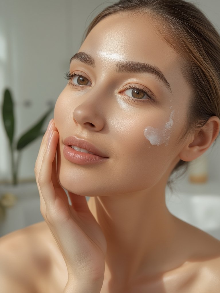 hyaluronic moisturizer in action