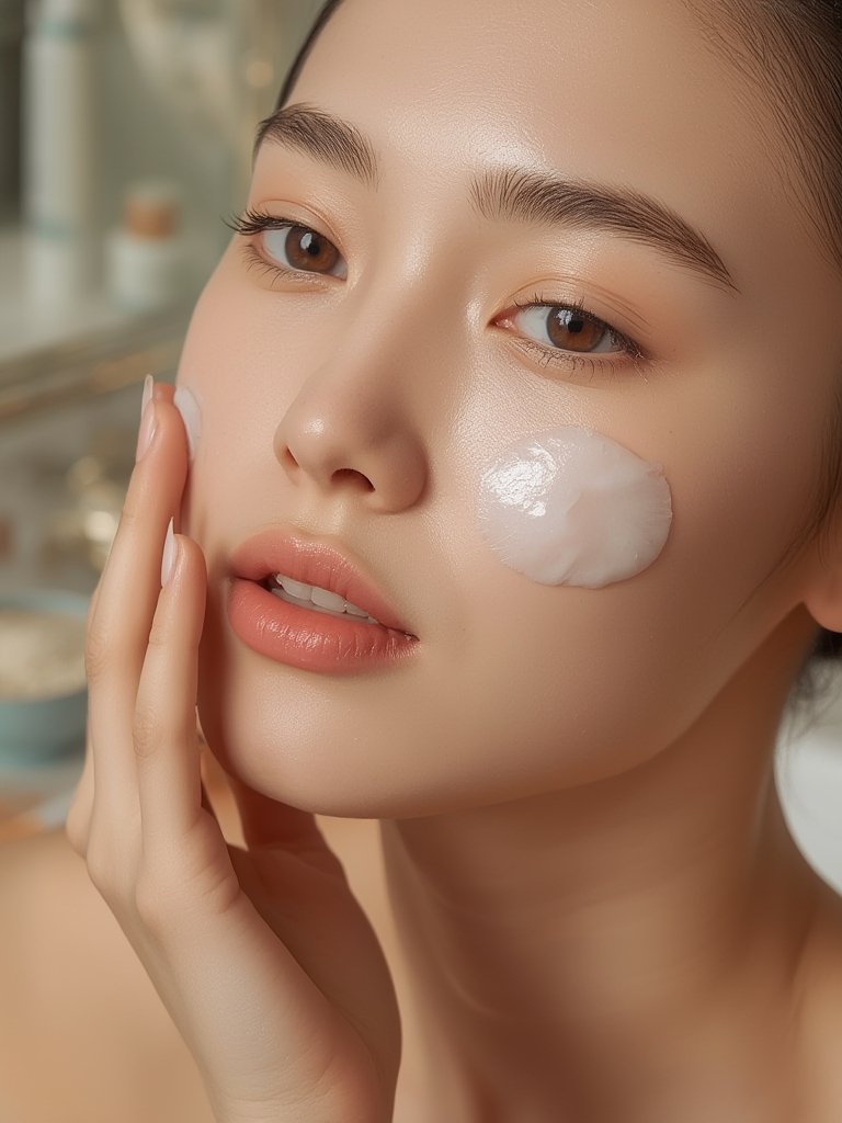 rice moisturizer in action