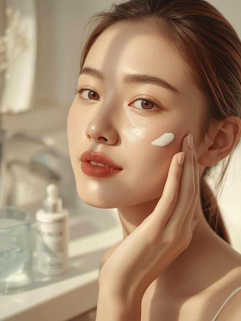 hyaluronic cream in action