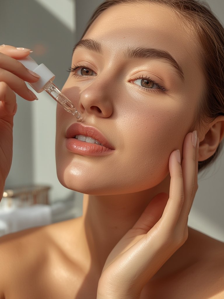 niacinamide serum in action