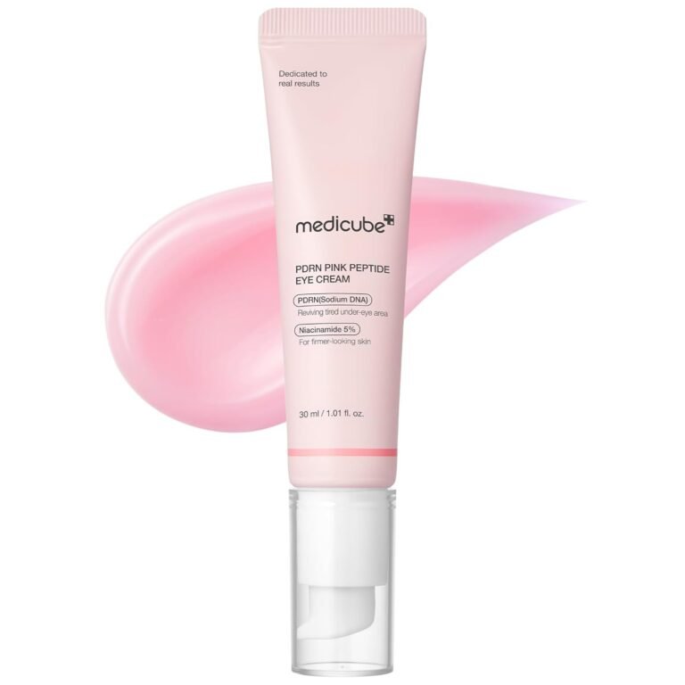 medicube Eye Serum with Salmon DNA PDRN & Pink Peptides | 99% Purity Retinol for Fine Lines | PDRN & Niacinamide for Uneven Skin Tone | Korean Skincare, 1.01 fl.oz 1 61g9IyjgR0L. SL1500 1 That Face Place