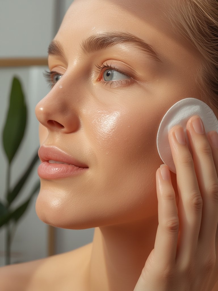 salicylic exfoliant in action