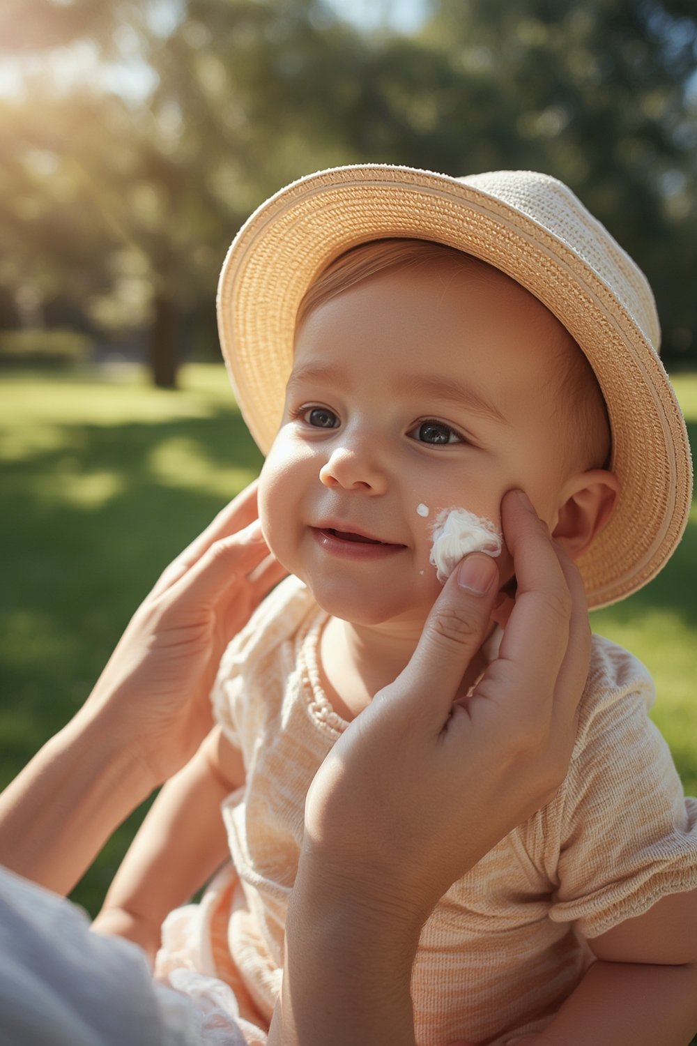 baby sunscreen product view