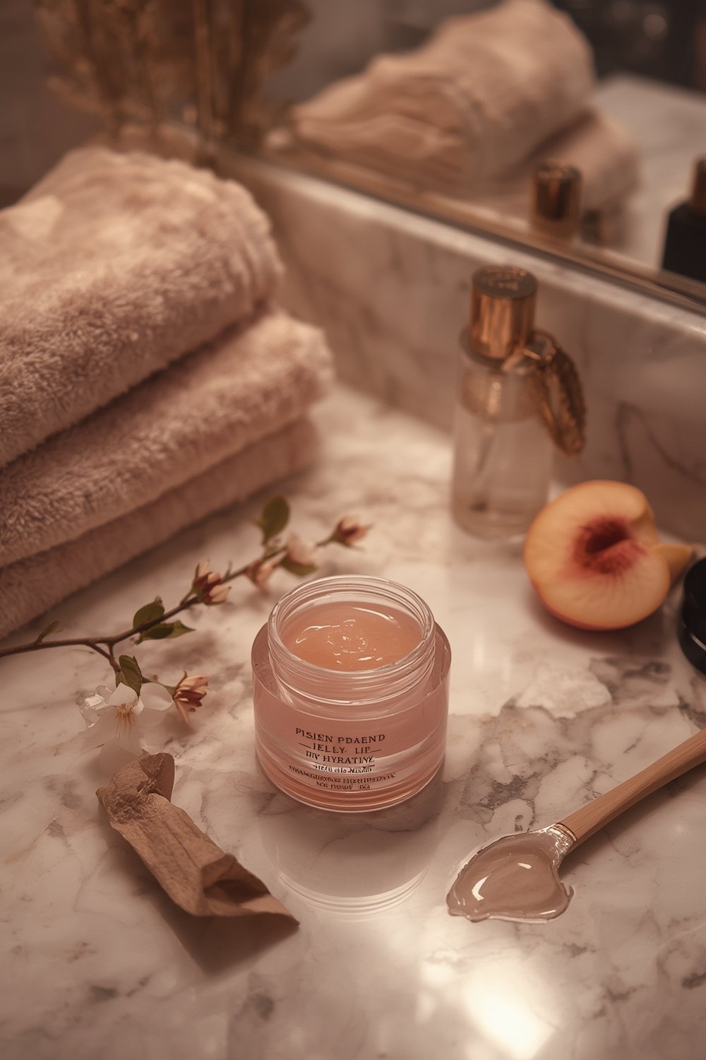 Tatcha Kissu Lip Mask | Overnight Lip Mask, Visibly Plumps and Softens for Lush Lips, 9.0 G | 0.32 oz 1 lip mask product view