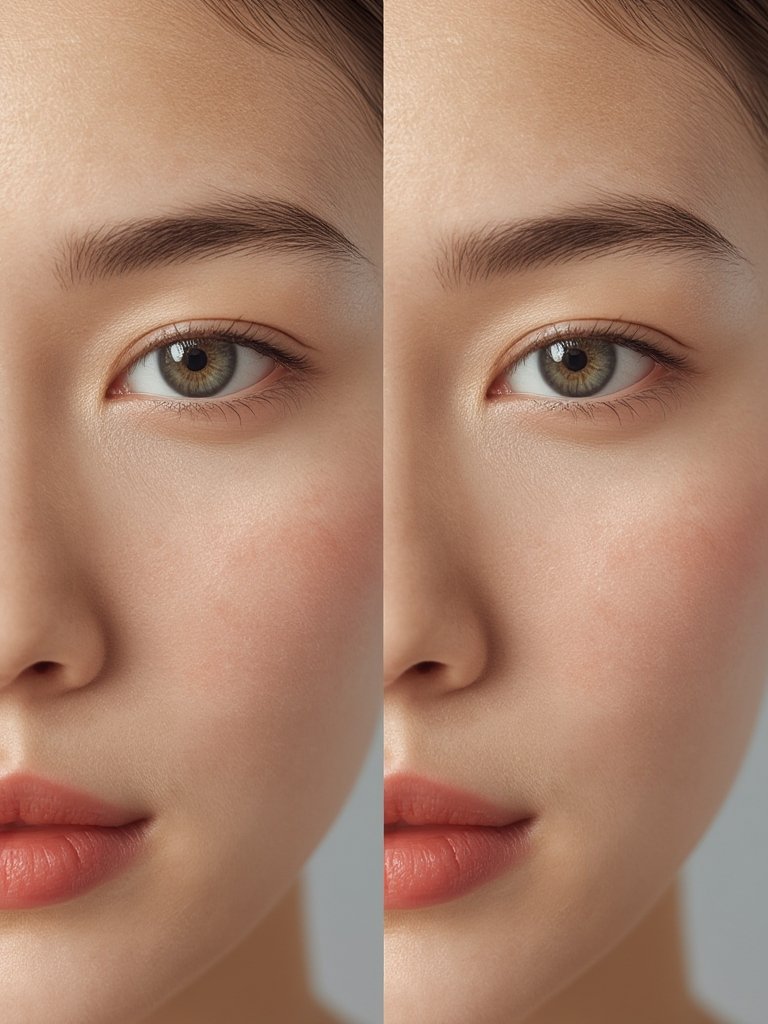 medicube Eye Serum with Salmon DNA PDRN & Pink Peptides | 99% Purity Retinol for Fine Lines | PDRN & Niacinamide for Uneven Skin Tone | Korean Skincare, 1.01 fl.oz 2 eye serum in action