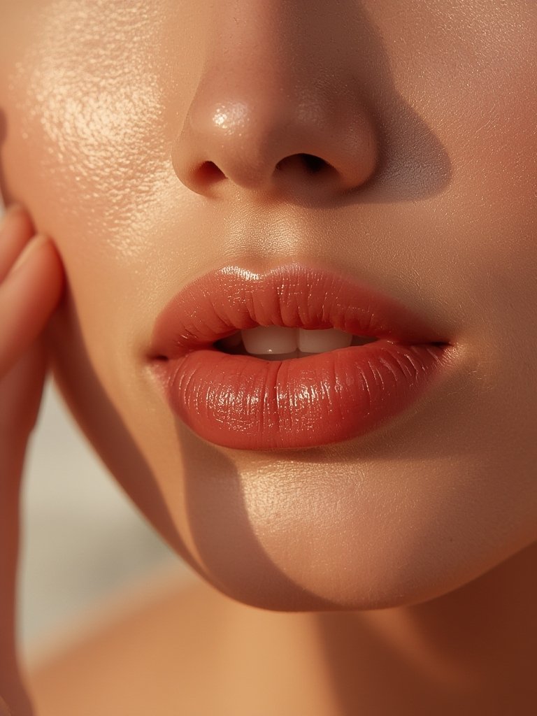 tinted balm in action