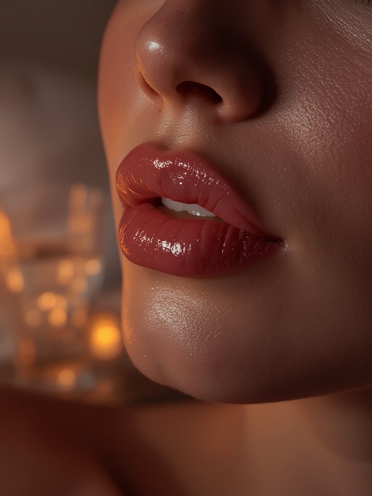 Summer Fridays Lip Butter Balm - Conditioning Lip Mask and Lip Balm for Instant Moisture, Shine and Hydration - Sheer-Tinted, Soothing Lip Care - Vanilla (.5 Oz) 2 lip balm in action
