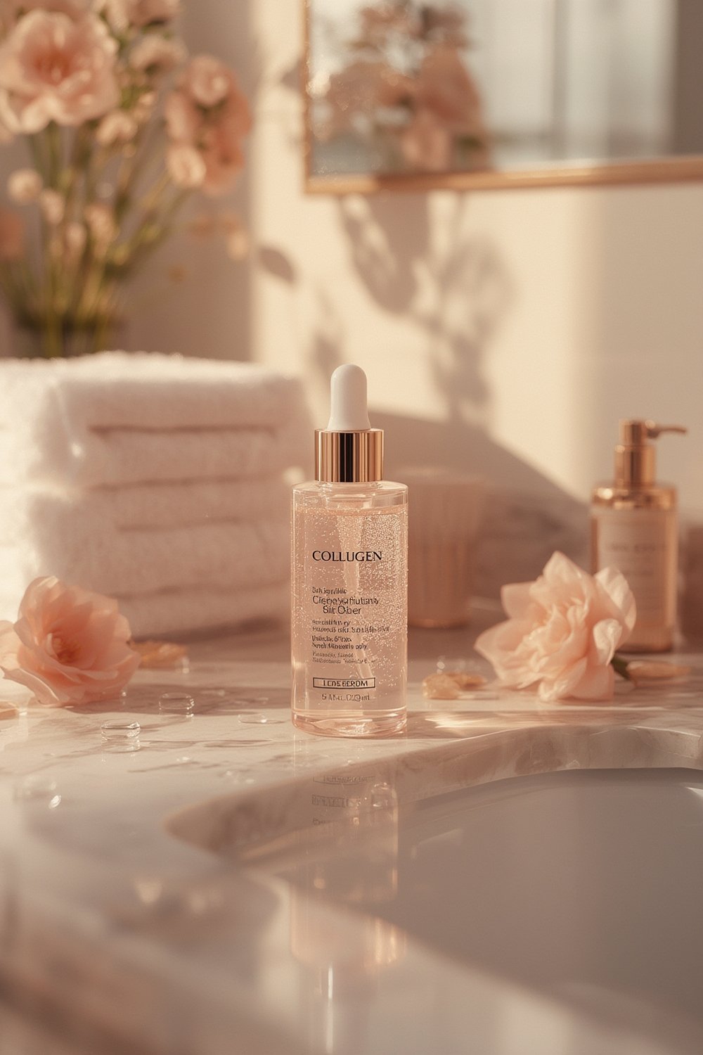 L'Oreal Paris Collagen Moisture Filler Moisture Bounce Face Serum, Glow Serum with Collagen, Glycerin, and Squalane for Bouncy, Radiant, Hydrated Skin, Includes Sample 1 collagen serum product view