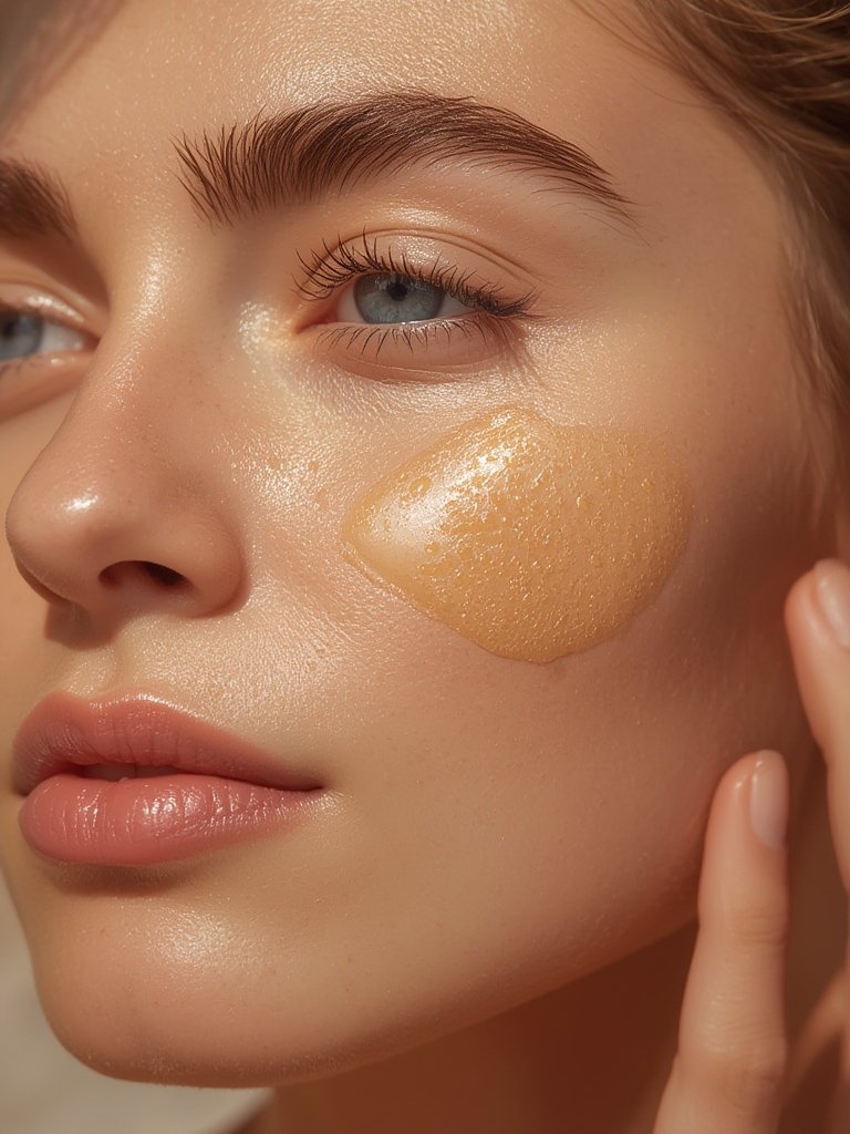La Roche-Posay Anthelios Clear Skin Sunscreen Dry Touch SPF 60, Oil Free Sunscreen For Face, Oil Absorbing, Broad Spectrum SPF + Antioxidants, Non-Greasy, Oxybenzone Free, Travel Size 2 clear sunscreen in action