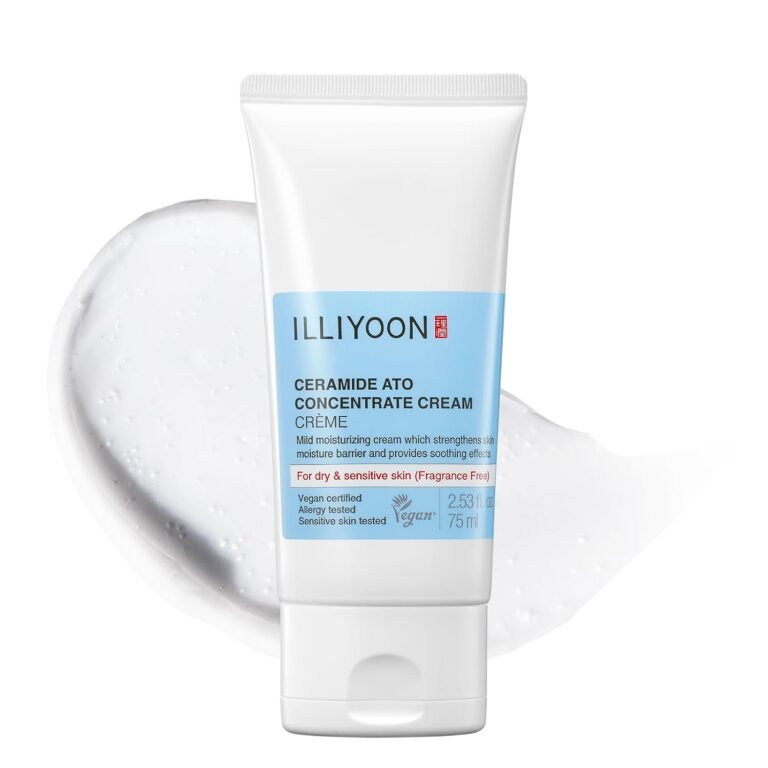 Illiyoon Ceramide Ato Concentrate Cream | Moisturizer for Dry & Sensitive Skin, 100hr Lasting Hydration, For Face & Body, Gentle for Infants, Moisture Barrier Repair, Vegan Certified, 2.53 fl.oz. 4 61KNrhfRAL. SL1500 That Face Place